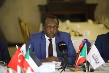 السفير السودان لدى أنقرة نادر يوسف الطيب يجري اتصالات في غازي عنتاب